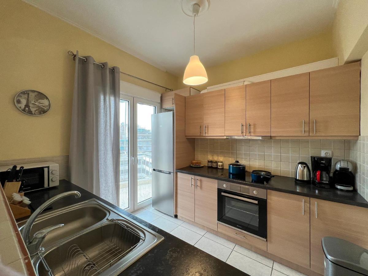 Chiou Spacious 90Sqm Apt In Atenas Exterior foto