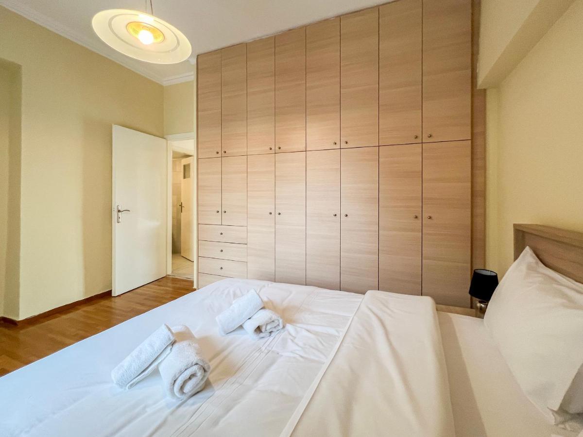 Chiou Spacious 90Sqm Apt In Atenas Exterior foto