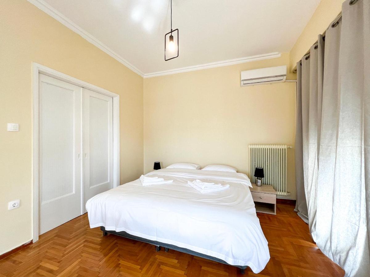Chiou Spacious 90Sqm Apt In Atenas Exterior foto