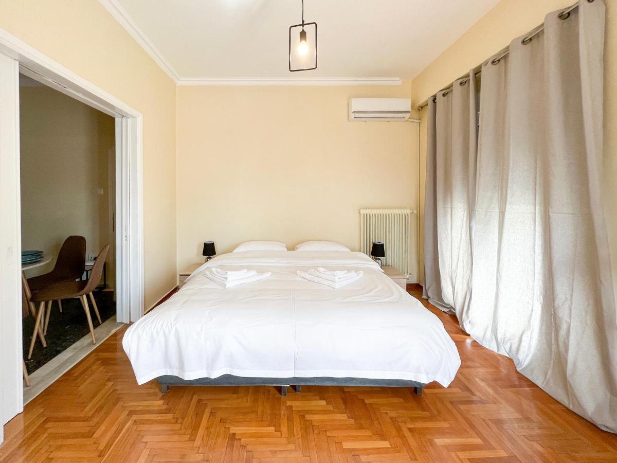 Chiou Spacious 90Sqm Apt In Atenas Exterior foto