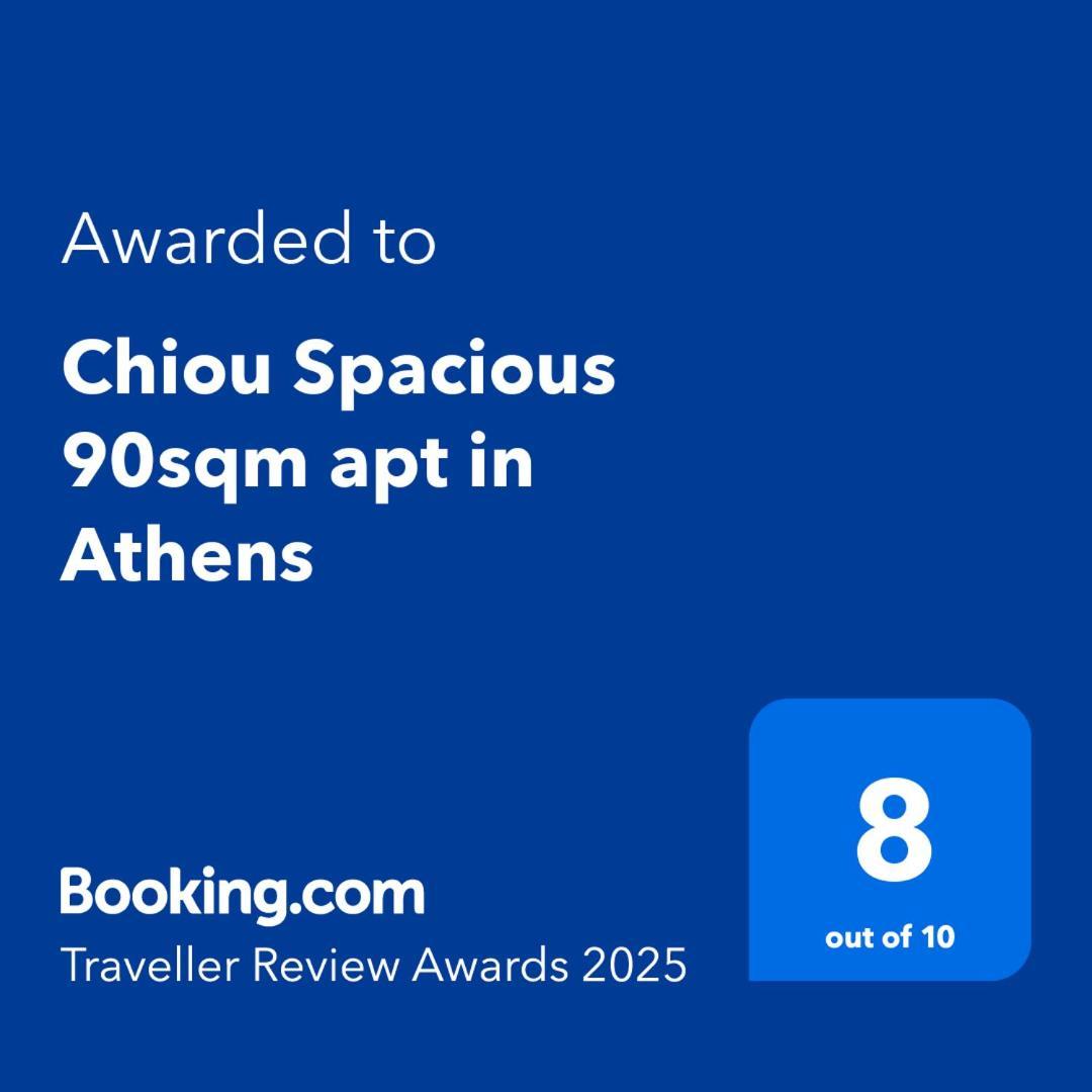 Chiou Spacious 90Sqm Apt In Atenas Exterior foto